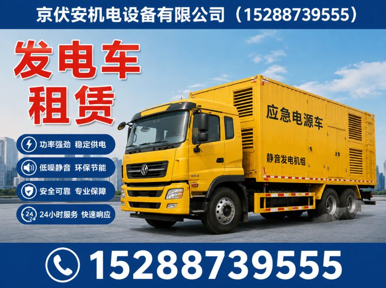 辽阳发电车出租展示图